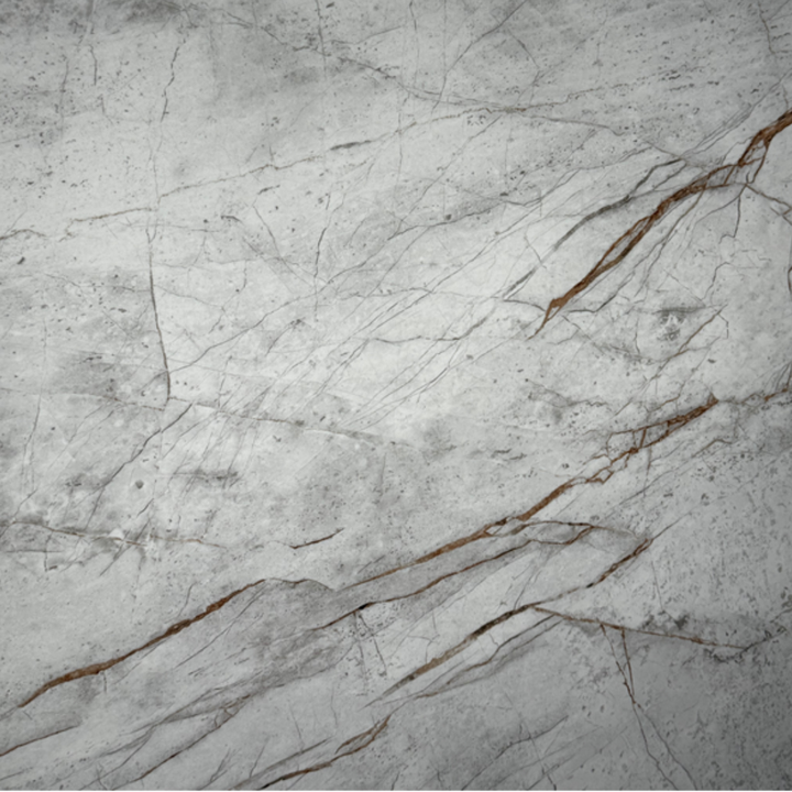 Marvel Diva White Everest Large Format Marble Effect Porcelain Tile