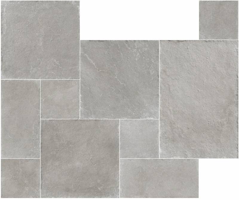 Modular Meribel Matt Stone Effect Farmhouse Style Porcelain Tile