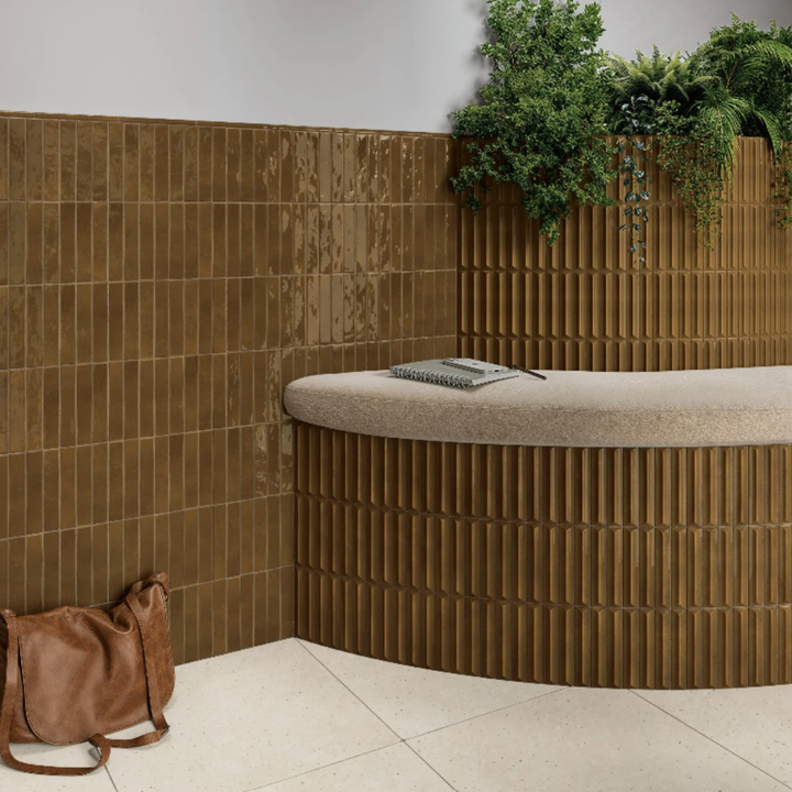 Nouvelle Vague Small Format Decorative Ceramic Wall Tile