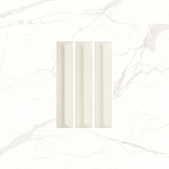 Nouvelle Vague Small Format Decorative Ceramic Wall Tile