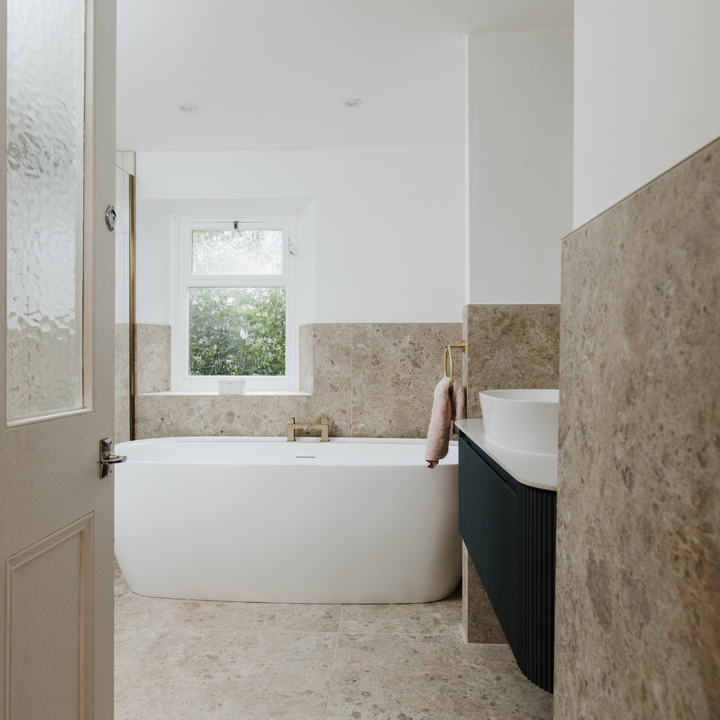 Nyra Ambrosia Stone Effect Porcelain Wall and Floor Tile