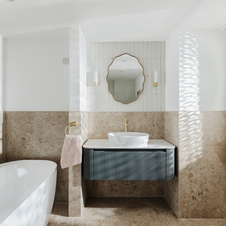 Nyra Ambrosia Stone Effect Porcelain Wall and Floor Tile