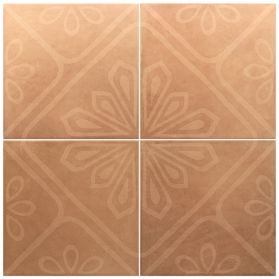 Rustic Square Natural Effect Porcelain Wall and Floor Tile – Collinson ...