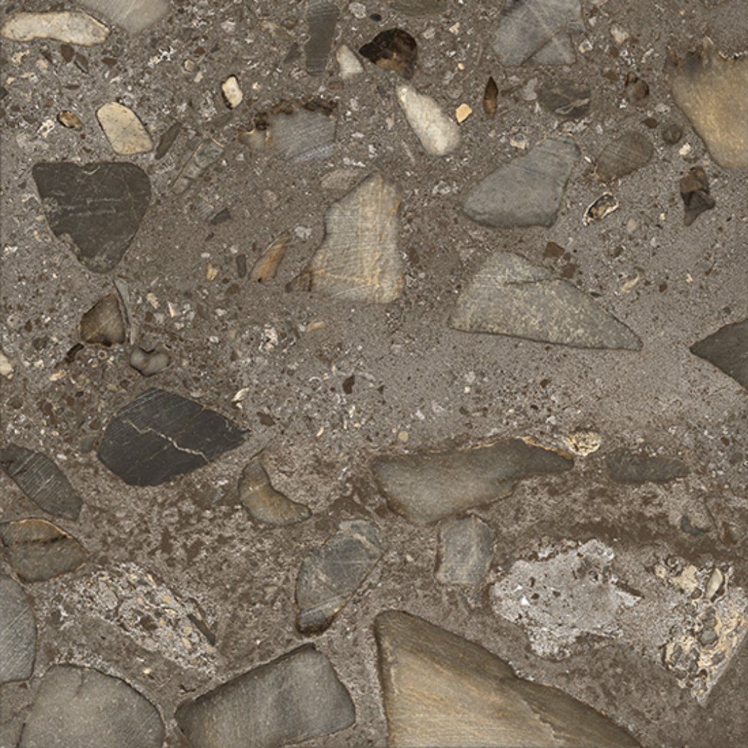 Ciottoli Sassi Large Speckled Terrazzo Effect Porcelain Wall and Floor Tile