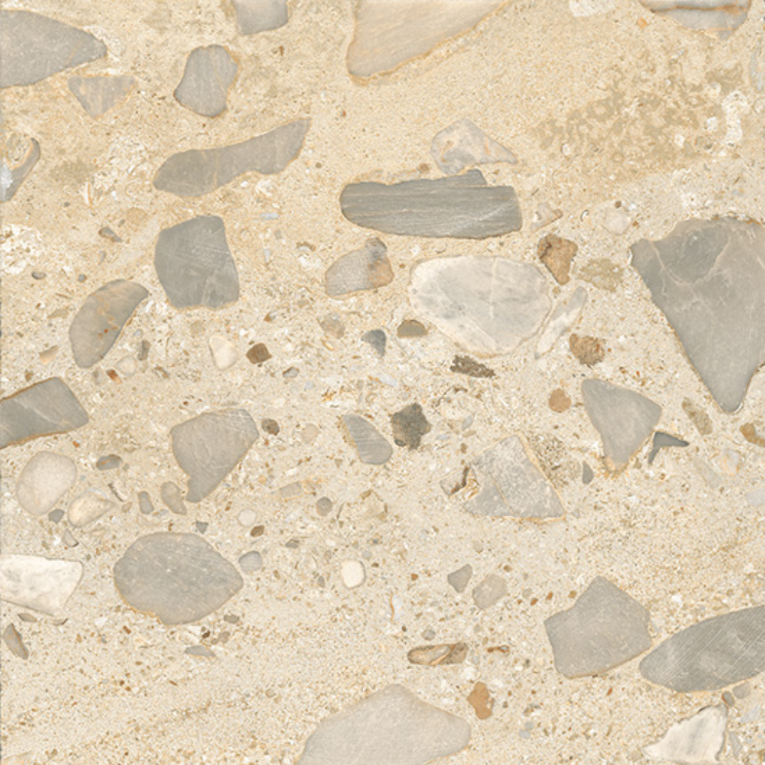 Ciottoli Sassi Large Speckled Terrazzo Effect Porcelain Wall and Floor Tile