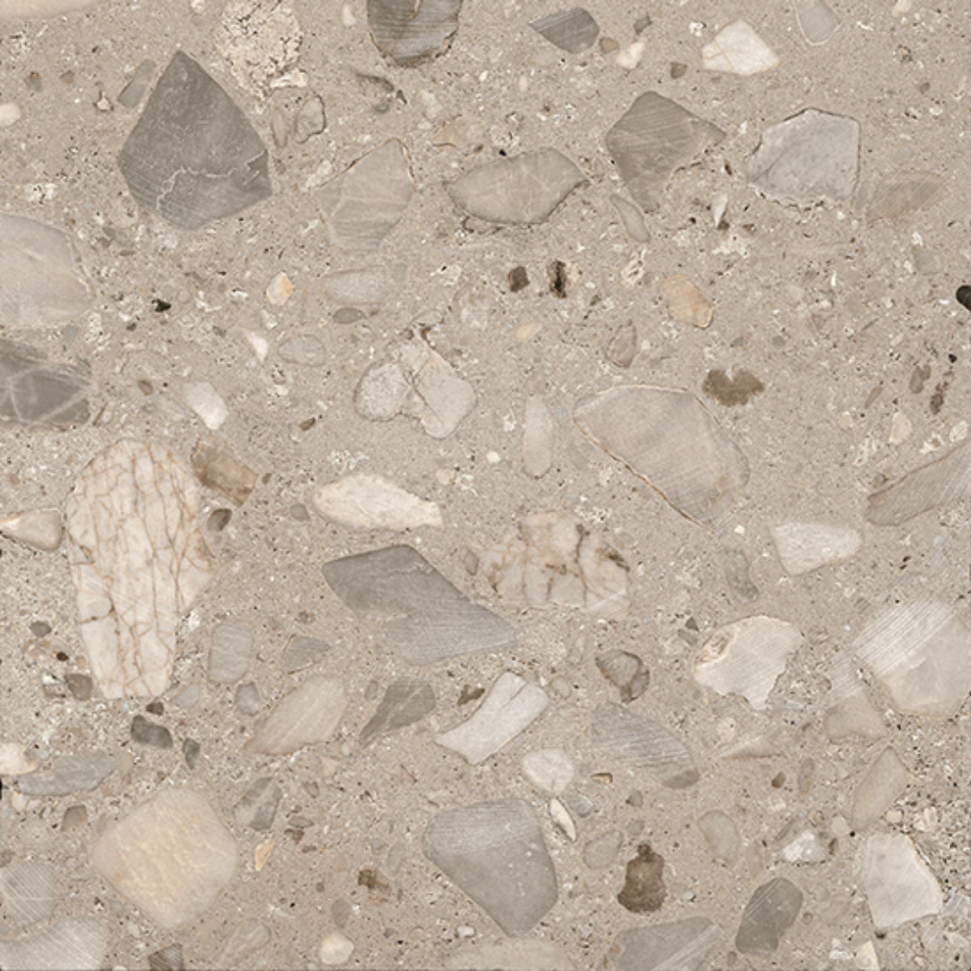 Ciottoli Sassi Large Speckled Terrazzo Effect Porcelain Wall and Floor Tile