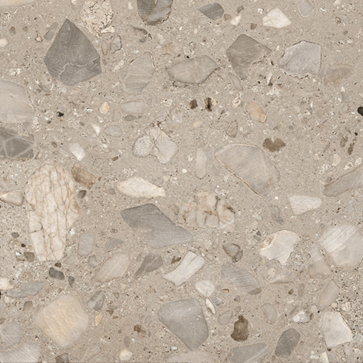 Ciottoli Sassi Large Speckled Terrazzo Effect Porcelain Wall and Floor Tile