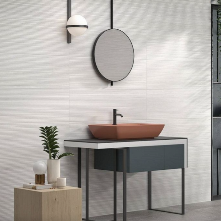Scandic Linnear Wood Panel Effect Ceramic Wall Tile