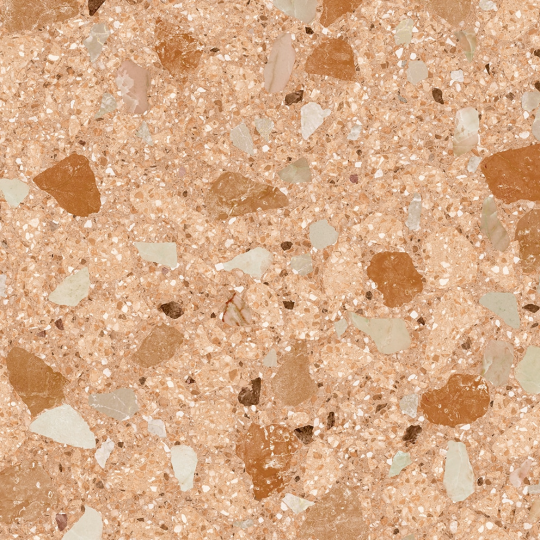 Shards Heavy Terrazzo Effect Porcelain Wall and Floor Tile