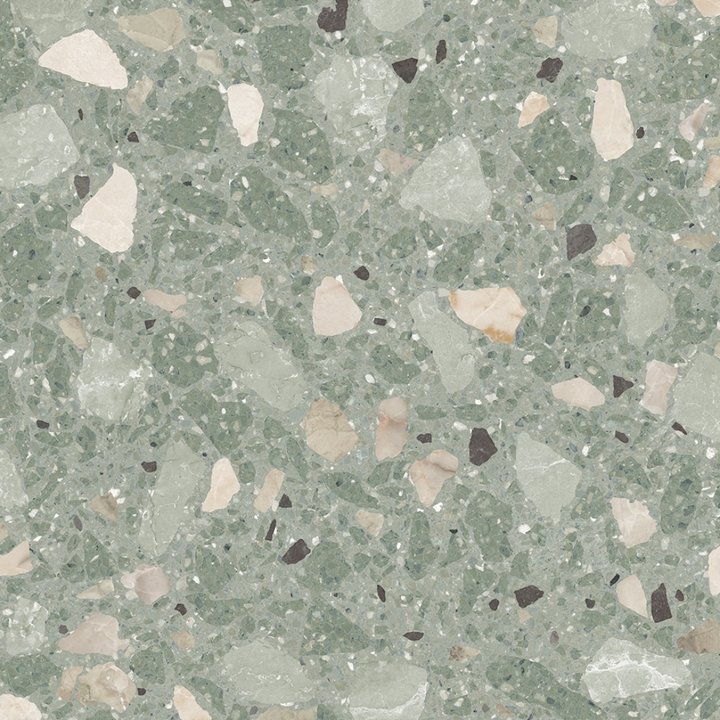 Shards Heavy Terrazzo Effect Porcelain Wall and Floor Tile