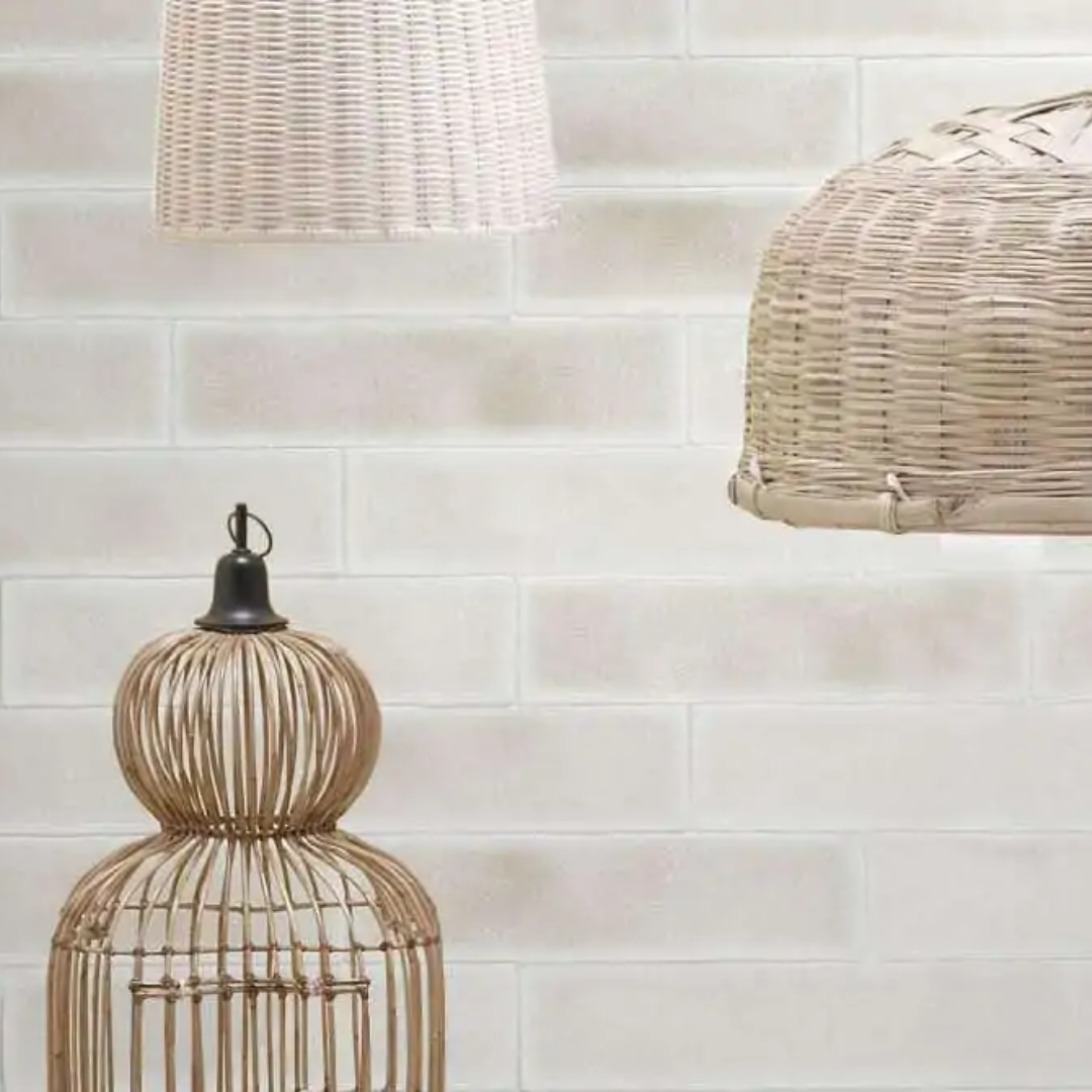 Reflexa Bianco Matt Brick Effect Ceramic Wall Tile