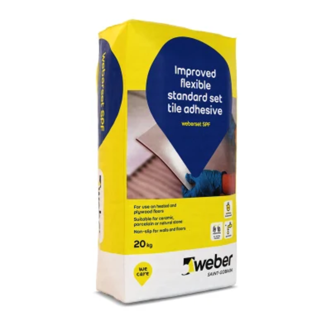 Weber Weberset SPF Standard Set Tile Adhesive White