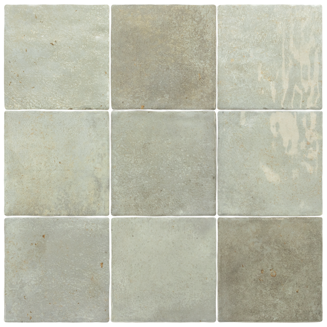 Special Zellige Small Format Square Porcelain Wall Tiles