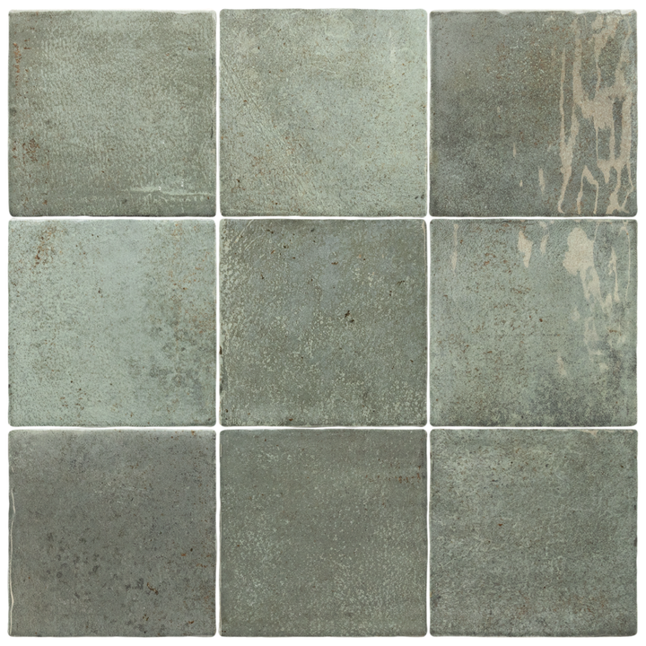 Special Zellige Small Format Square Porcelain Wall Tiles