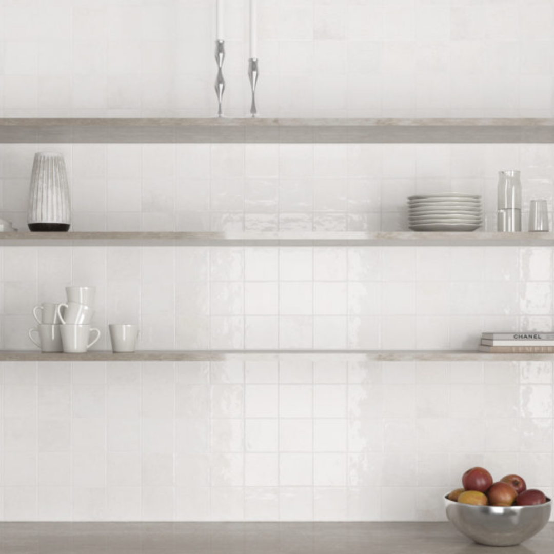 Small Format Ceramic Curated Zellige Small Format Square Porcelain Wall Tiles – Collinson ...